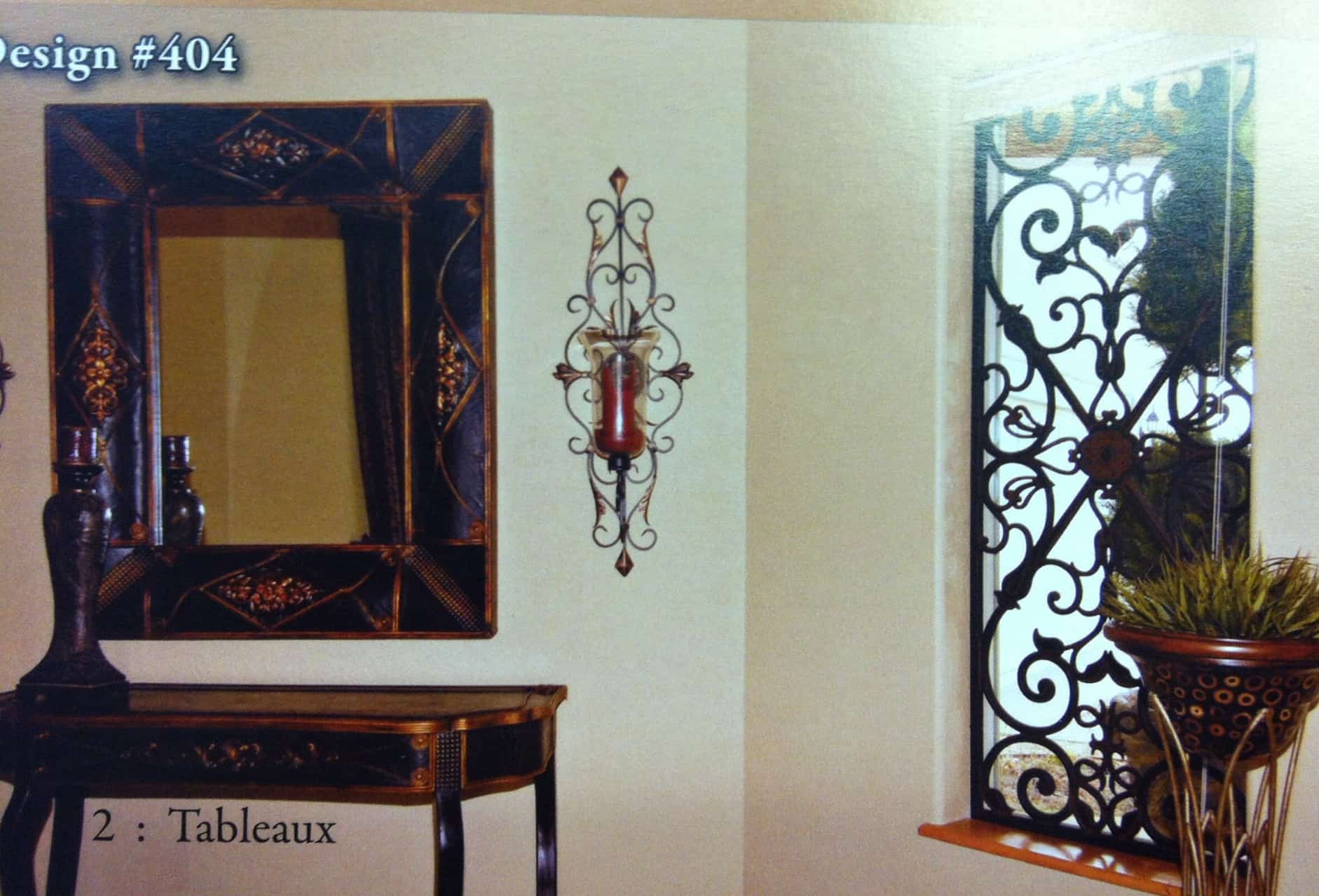 Here the Tableaux is used in combination with a pleated shade. However, fabric or screening may be applied to the back side of Tableaux for privacy and light control.