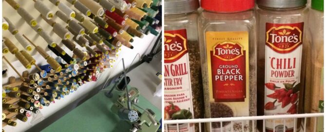 Organize thread and spices