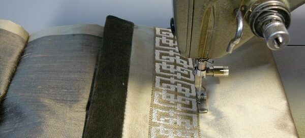 The difficult fabrics narrow band looks beautiful.