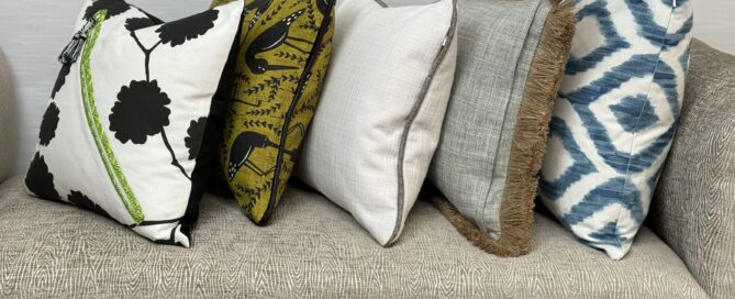 Zippers in Pillows