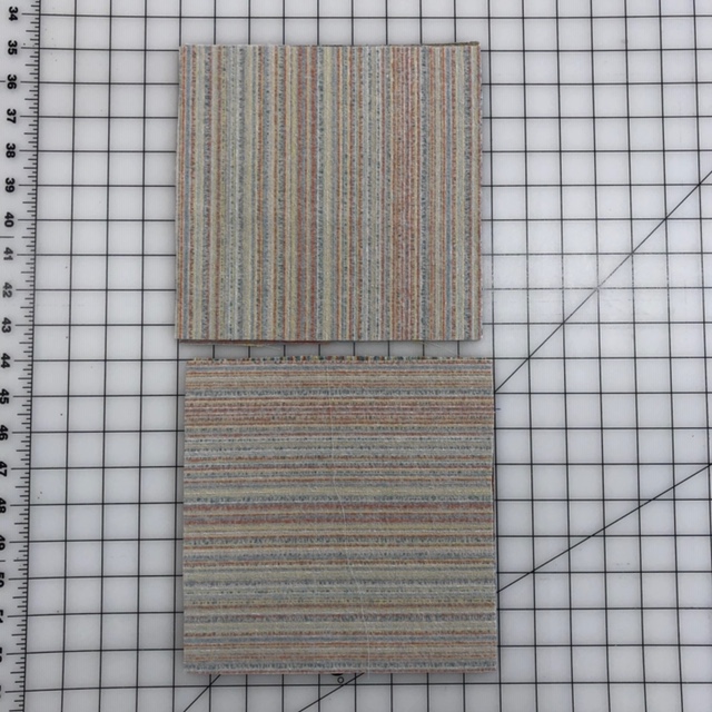 Layer the top two and bottom two.