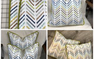 In pillow making you make the decision as to how you prefer to make the corners. Which is your favorite?