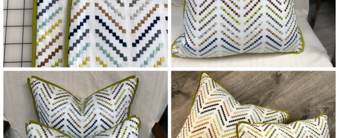 In pillow making you make the decision as to how you prefer to make the corners. Which is your favorite?