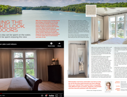 Bring The Lake Look Indoors