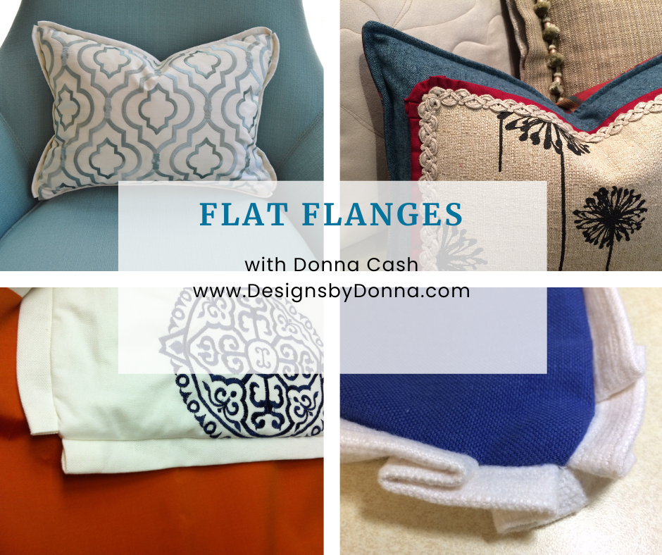 Flat Flanges with Donna Cash www.designsbydonna.com